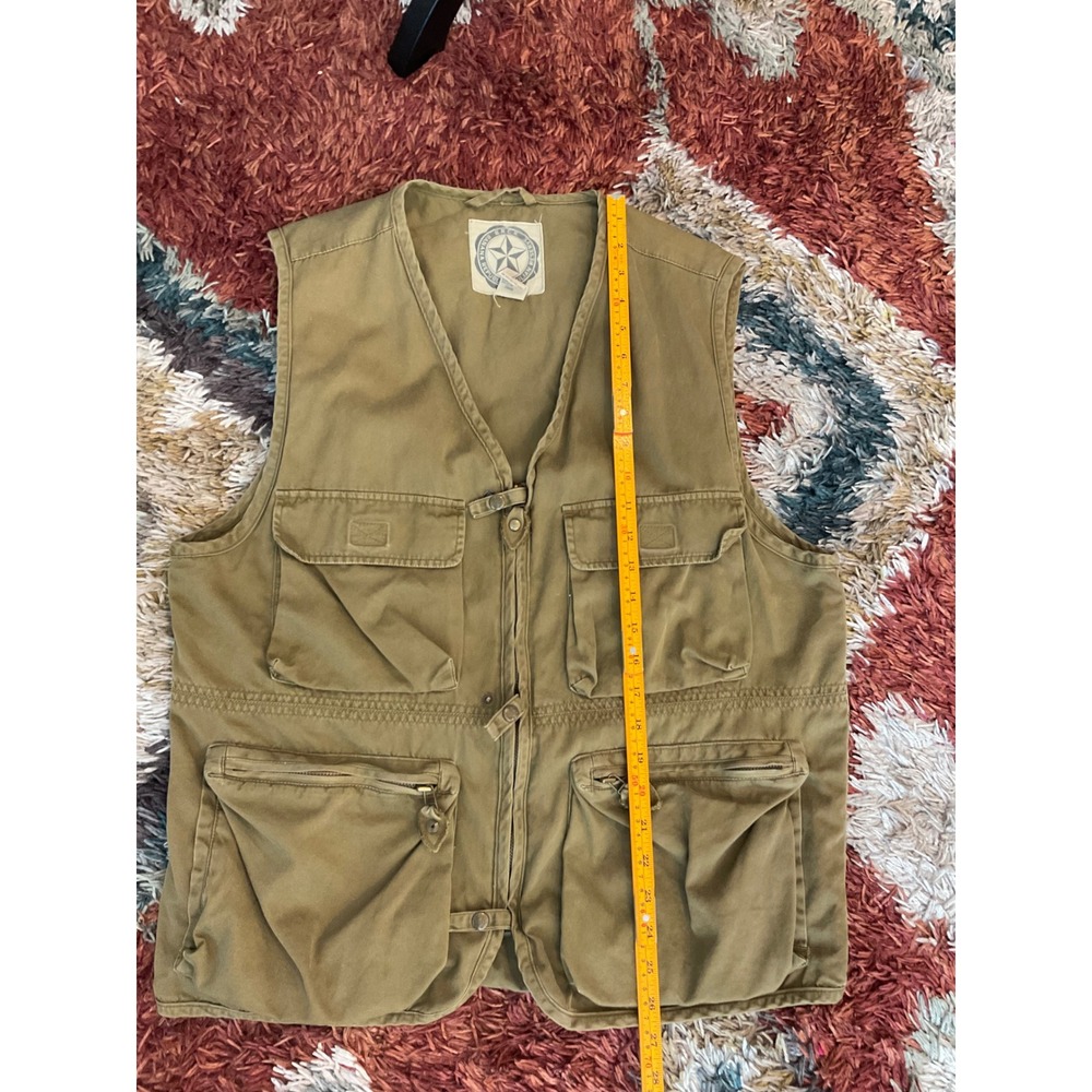 Vintage Banana Republic Civilian Reserve Safari Utility Vest Gorpcore Mens M - Picture 7 of 7